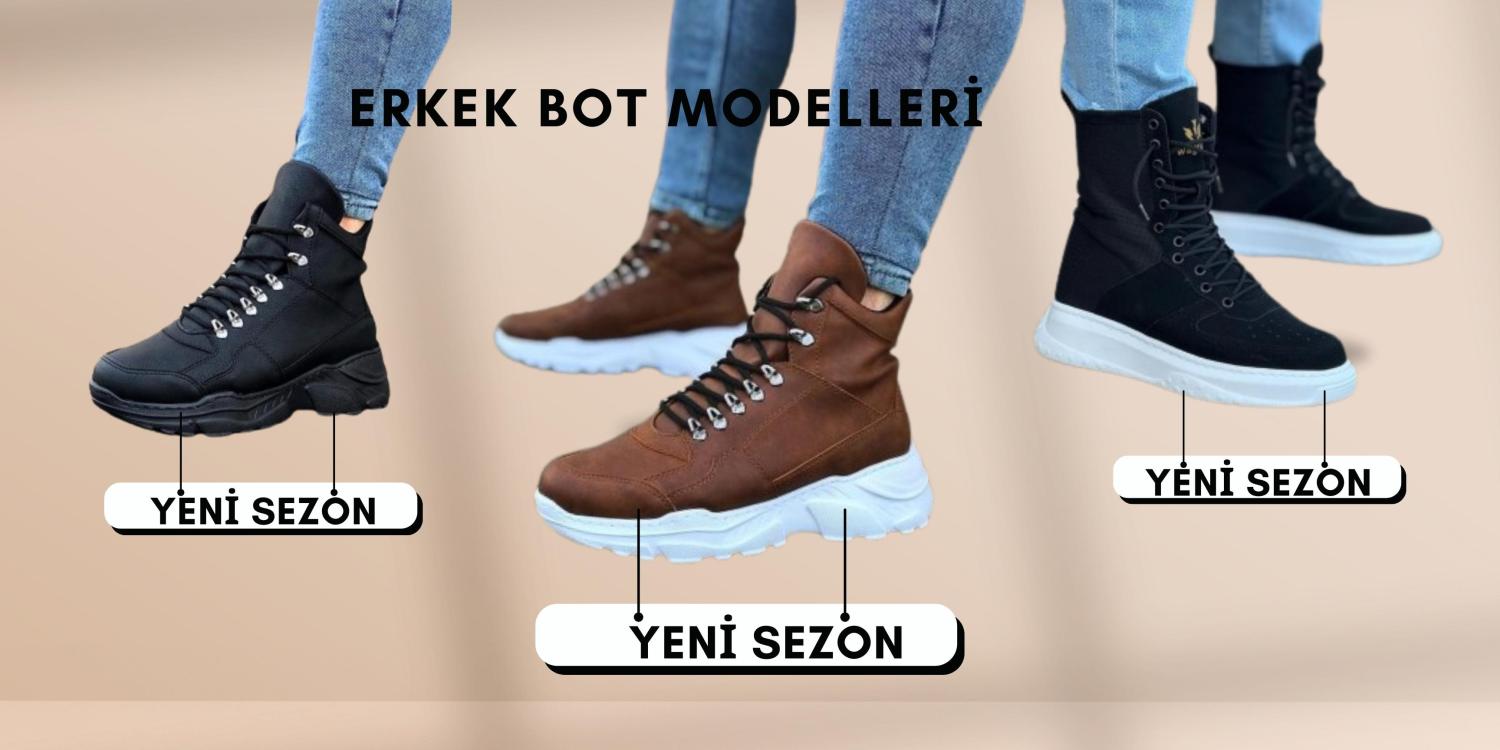 Erkek Bott ve Postal modelleri