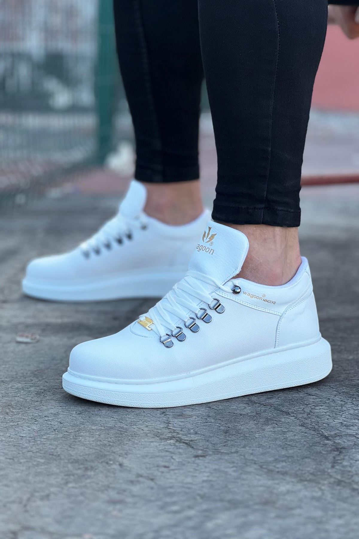 WG047%20Beyaz%20%20Erkek%20Casual%20Ayakkabı